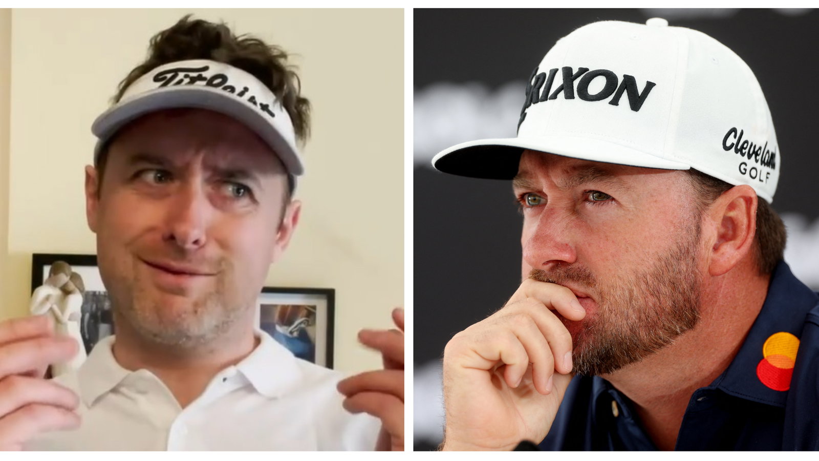 Graeme McDowell reacts to comedy impressionist who rips LIV Golf players
